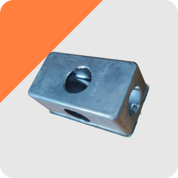 Caja honda galvanizada